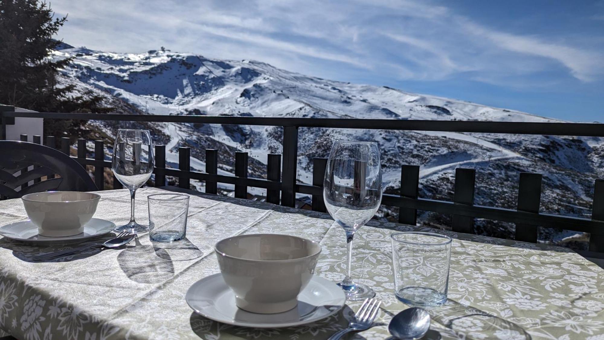 Apartamento Nievesol Con 2 Parking Y Wifi Lejlighed Sierra Nevada Eksteriør billede